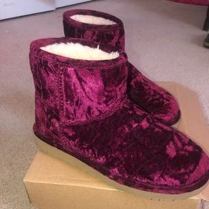 W Classic Mini Velvet uggs